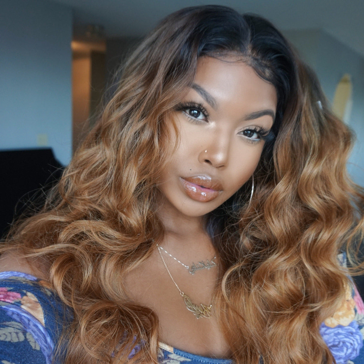 Body Wave Lace Frontal Hair Care Reference - Brazilian virgin human hair maintains smooth wave texture for 2-3 years with proper care. Machine washable design preserves natural appearance and HD lace integrity, preventing tangling and maintaining cuticle alignment for longevity.