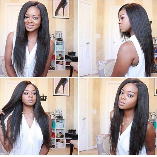 kinky straight 5x5 HD closure top quality pre plucked transparent lace color virgin hair QWB