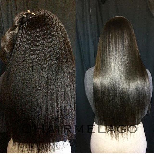 QWB Kinky Straight 5X5 HD Lace Closure installation demonstration photography sequence depicting step-by-step application procedure for achieving salon-quality results at home. Visual guidance covering: transparent lace positioning aligned with natural hairline contour, adhesive application techniqu