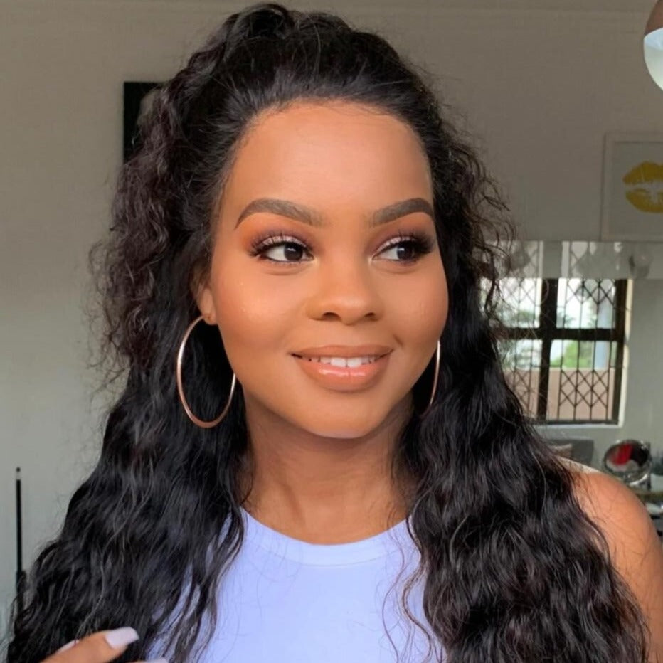 Loose Wave Bob Wig Real Customer Review - Gentle S-shaped loose wave pattern demonstrated on diverse customers showing realistic volume and natural movement when styled. Premium virgin human hair maintains wavy bob appearance after washing when properly maintained with sulfate-free products for shor