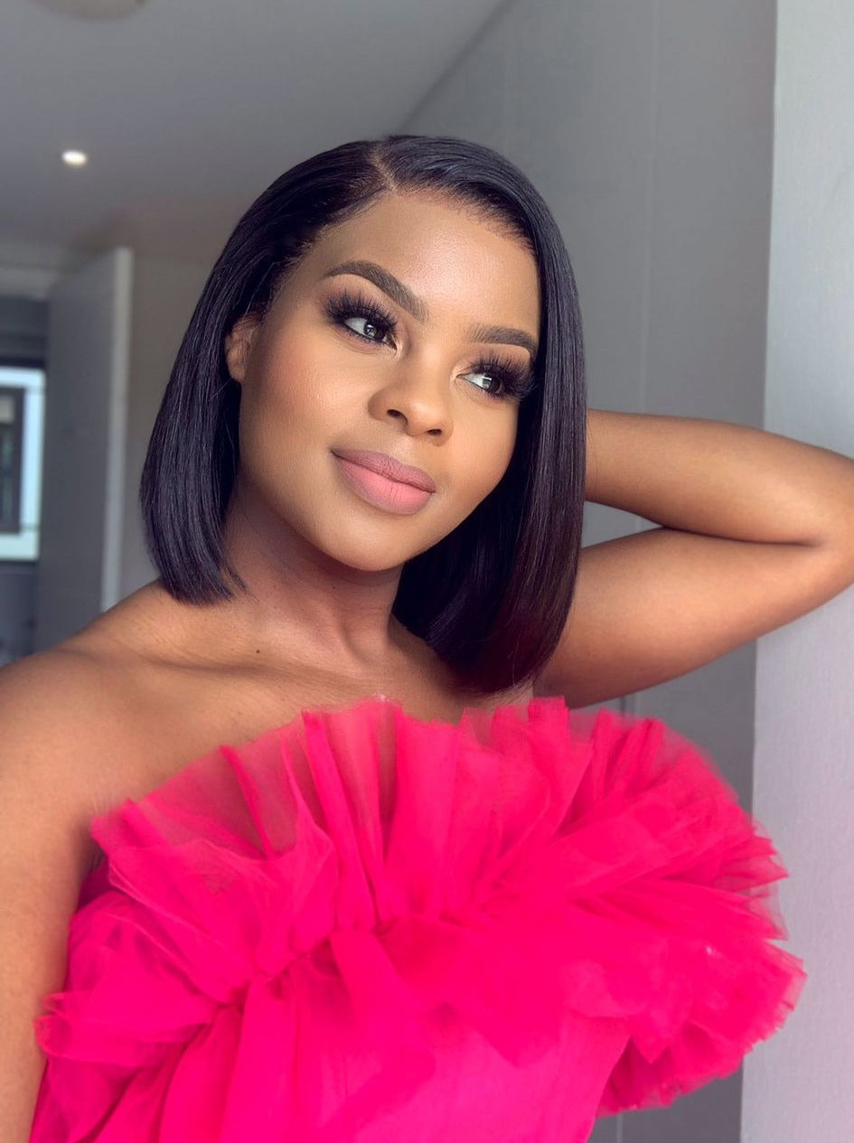 Straight Ponytail Professional Photography Quality Shot - High-resolution product photography emphasizing premium quality of Brazilian virgin human hair ponytail extension. Uniform density throughout showing lack of shedding and tangle-free performance characteristic of 100% cuticle intact unprocess