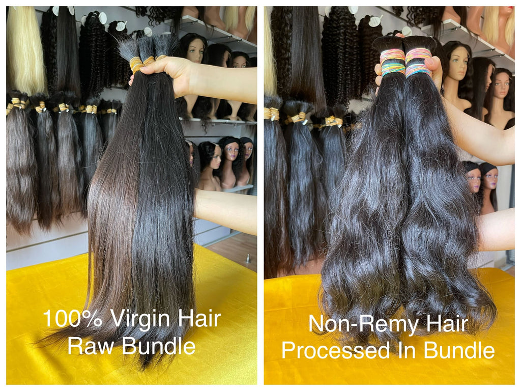 What's difference between Virgin Hair Remy Hair And Non-Remy Hair?