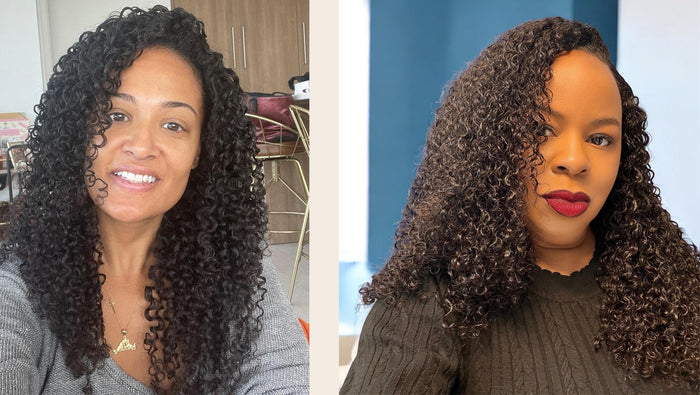 Burmse Curly 3b 3c hair type
