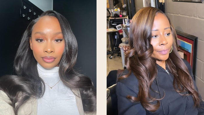 Light Yaki Wand Curl&Colored Look