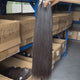 Light Yaki Tape In Installation Reference Guide - Shows how extensions layer between natural hair rows using thin weft + adhesive tape system. Reusable removable design allows reapplication with new tape strips. 3-4 workdays estimated delivery time.