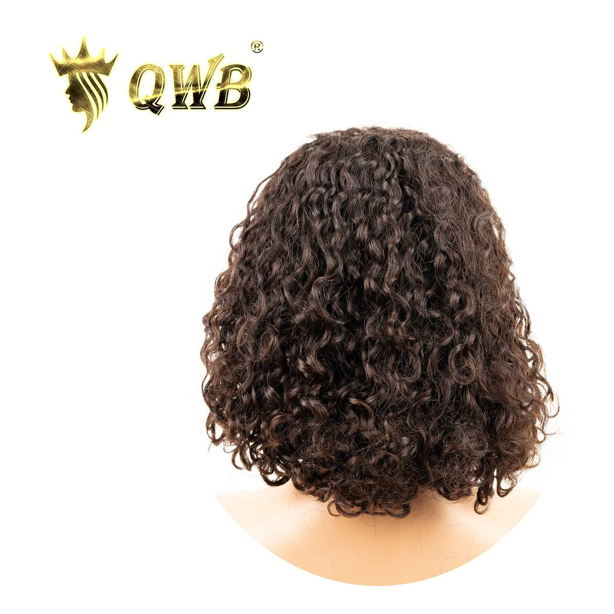 Water Wave Bob Wig Side Profile View - Natural fit demonstration showing how loose S-shaped water wave texture frames face elegantly in short bob length. Bouncy defined waves cascade from root to tip with natural movement while transparent HD lace disappears against skin for professional daily wear 