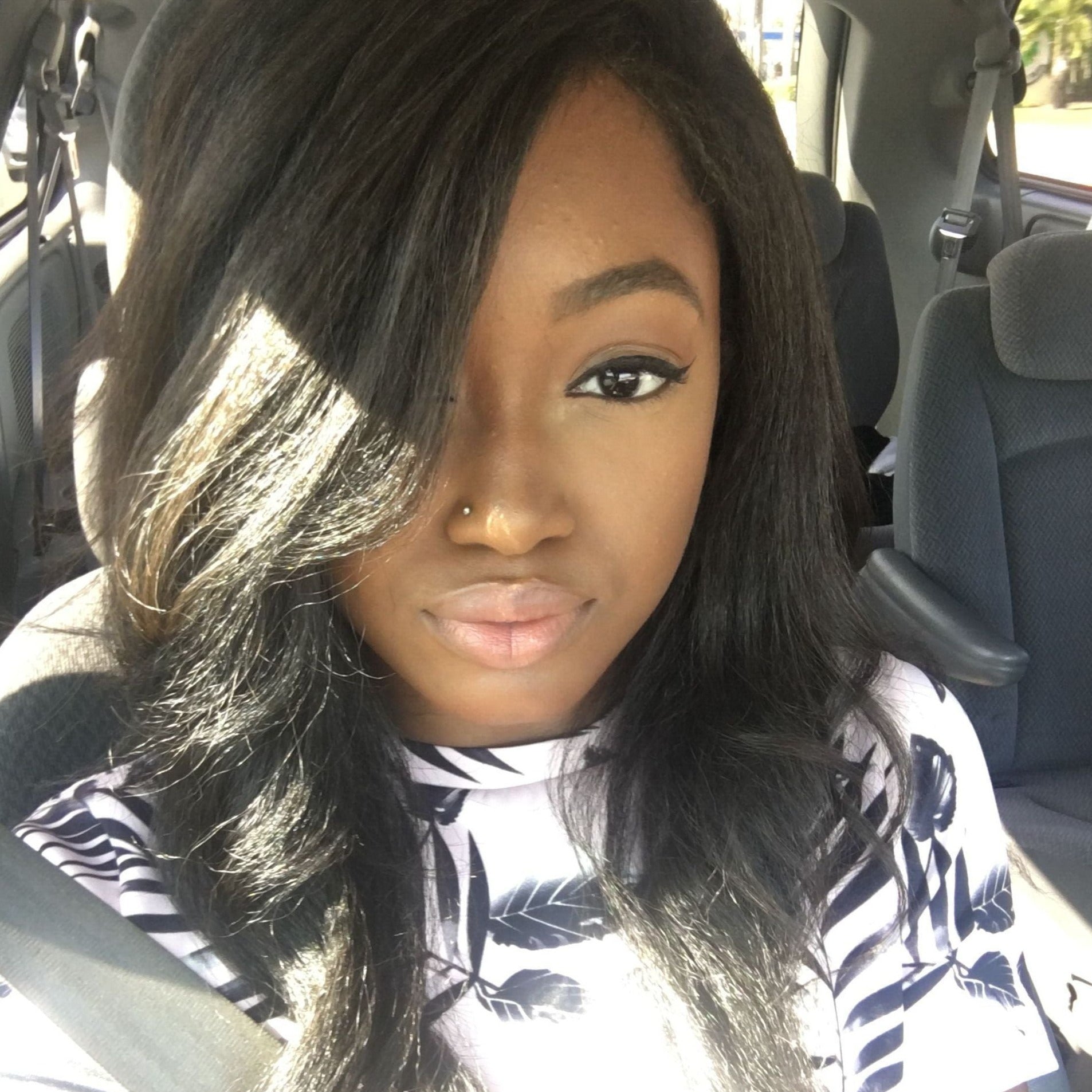 QWB Free Combination Kinky Straight Brazilian Virgin Hair 12~24