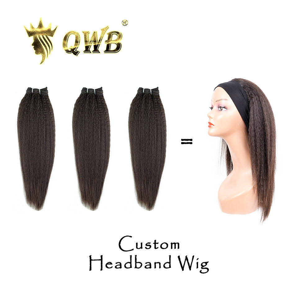 The product Custom Wig Service is available at httpswwwqueenweavecomproductscustomswig Media Example #4 - Professional photography demonstrating premium quality materials