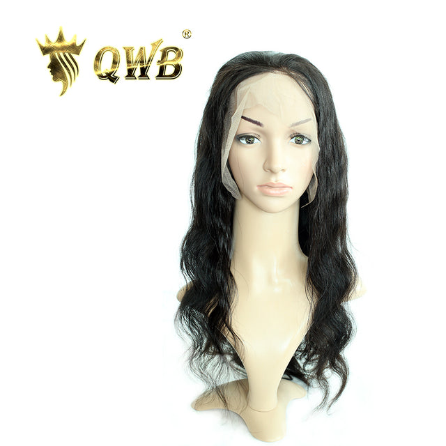 Body Wave 13x5 Inch Lace Transparent Front Wig Deep Part is available at httpswwwqueenweavecomproductsqueenweavebeautyfreeshippingbodywavelacefronthumanhairwigs1222100virginhairprepluckedwithbabyhair - Premium QWB Body Wave 13x5 Inch Lace Transparent Front Wig Deep Part showcasing body wave 13x5 inc