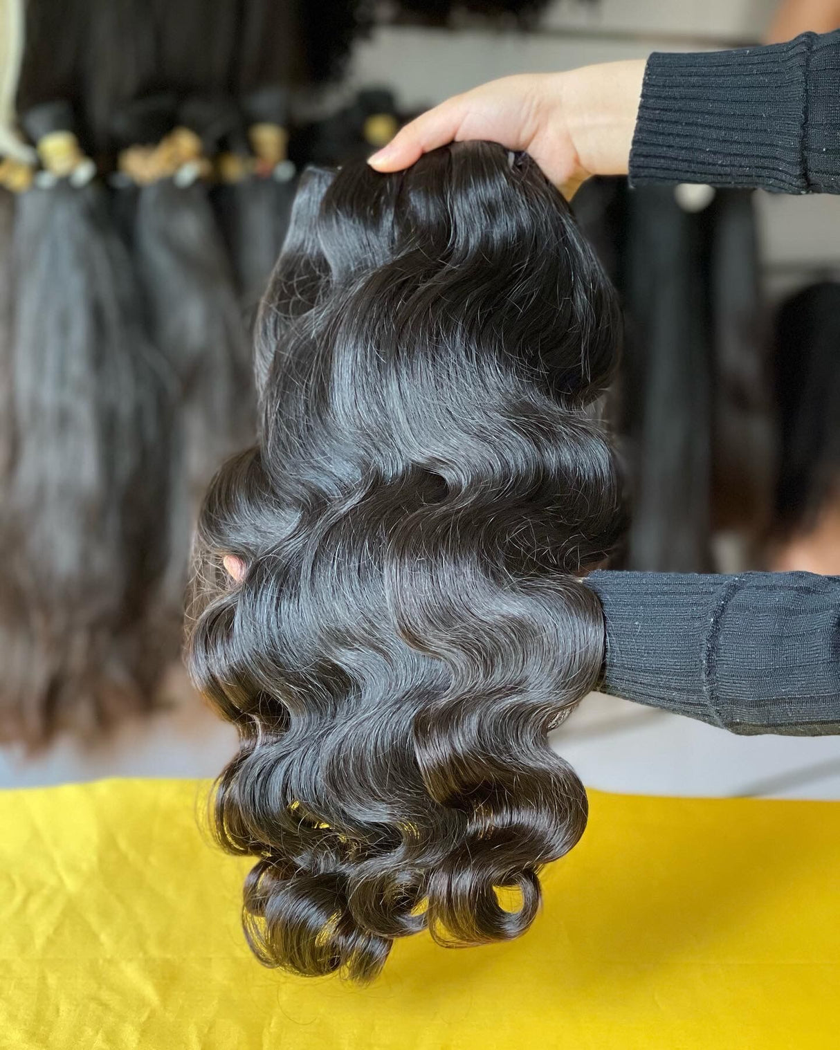 QWB Body Wave 5 Bundles Deal Brazilian Virgin Hair 12-28 Inches
