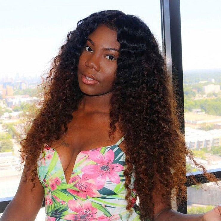 QWB Deep Wave 5 Bundles Deal Brazilian Virgin Hair 12-28 Inches