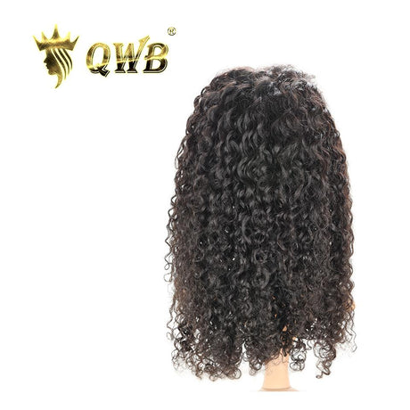 Jerry Curly Frontal Wig Side Profile - Natural appearance and fit demonstration showing how Jerry curly texture blends seamlessly with all skin tones. Transparent HD lace disappears against skin while premium Brazilian virgin human hair provides comfortable wear suitable for professional daily use a