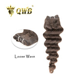 QWB Deep Wave Brazilian Virgin Hair - Deep Wave Texture Close-up