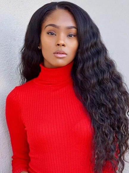 QWB Loose Wave 5 Bundles Deal Brazilian Virgin Hair 12-28 Inches