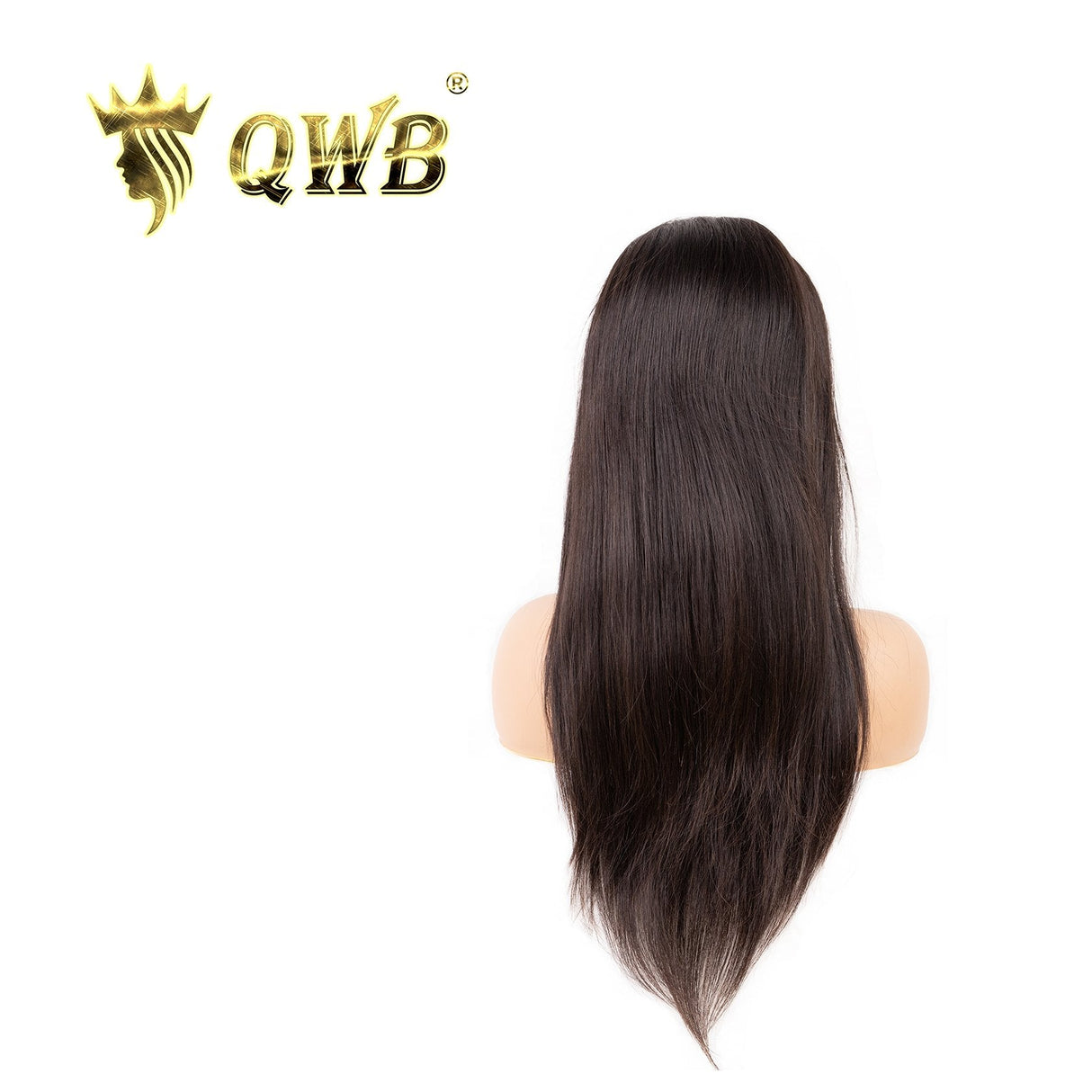 QWB Straight 5X5 HD Lace Closure Wig 200% / 250% Density Brazilian Virgin Hair
